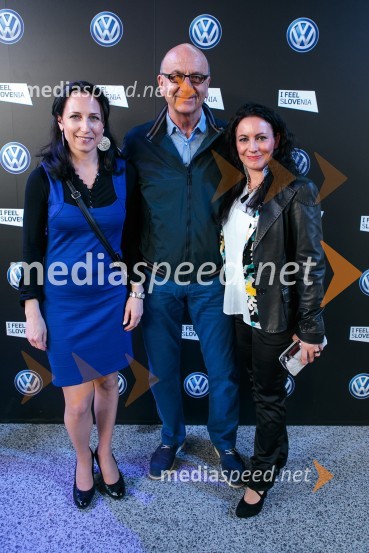  Petra  Korošec, marketing Volkswagen, Porsche Slovenija;  Heinz  Slesak, generalni direktor Porsche Slovenija d.o.o.;  Mojca Majhen, agencija Paideia d.o.o.Ljubljana Fashion Week 2015, 3. dan