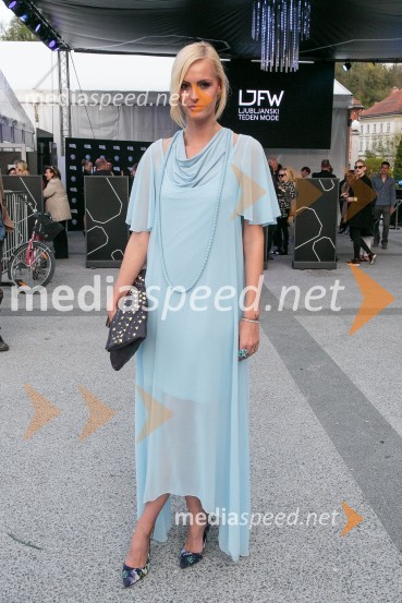  Tjaša  Kokalj Jerala, manekenka, voditeljicaLjubljana Fashion Week 2015, 3. dan