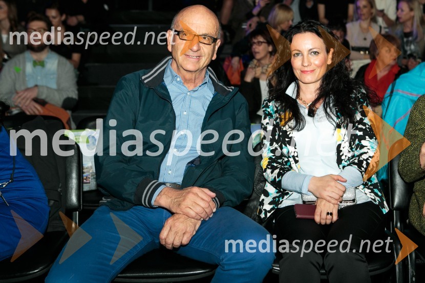  Heinz  Slesak, generalni direktor Porsche Slovenija d.o.o.;  Mojca Majhen, agencija Paideia d.o.o.Ljubljana Fashion Week 2015, 3. dan