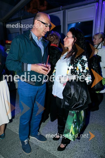  Heinz  Slesak, generalni direktor Porsche Slovenija d.o.o.;  Mojca Majhen, agencija Paideia d.o.o.Ljubljana Fashion Week 2015, 3. dan