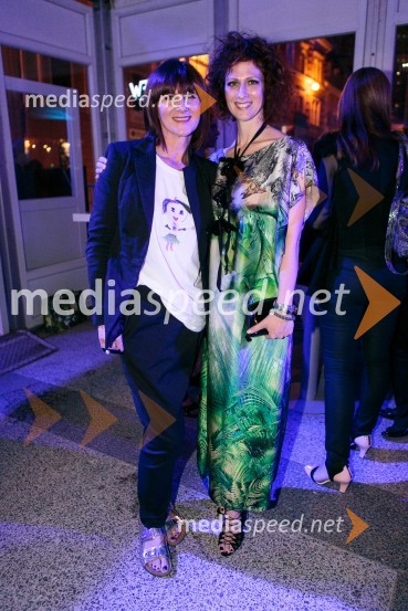  Maja Štamol Droljc, modna oblikovalka;  Nika  Veger, stilistkaLjubljana Fashion Week 2015, 3. dan