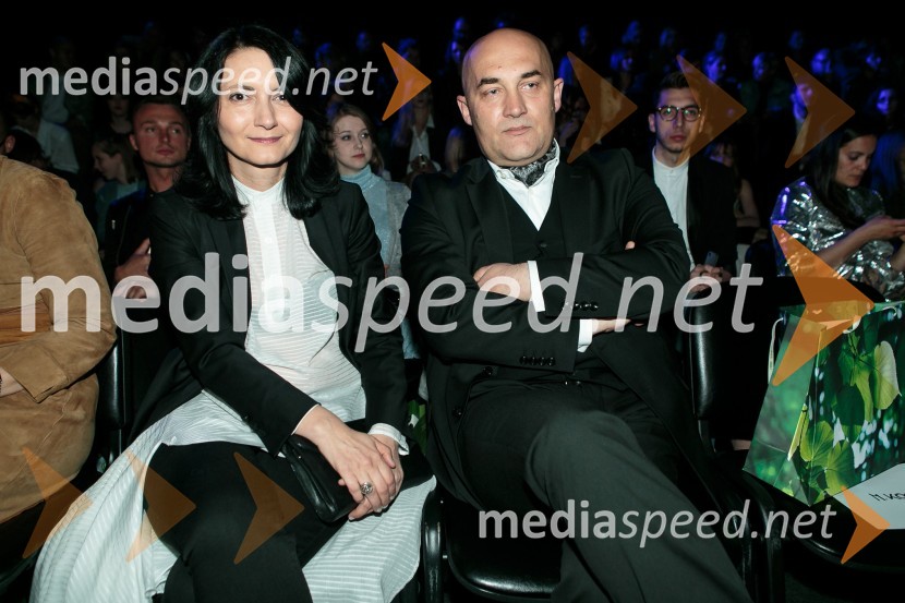  Petra Pogorevc, dramaturginja;  Goran Garevski, direktor, HYCU Ljubljana Fashion Week 2015, 3. dan