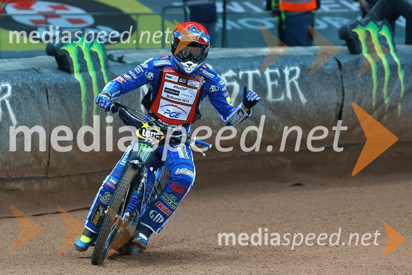  Matej Žagar, speedwayist (Slovenija)Matej Žagar zmagovalec nenavadne dirke za VN Poljske