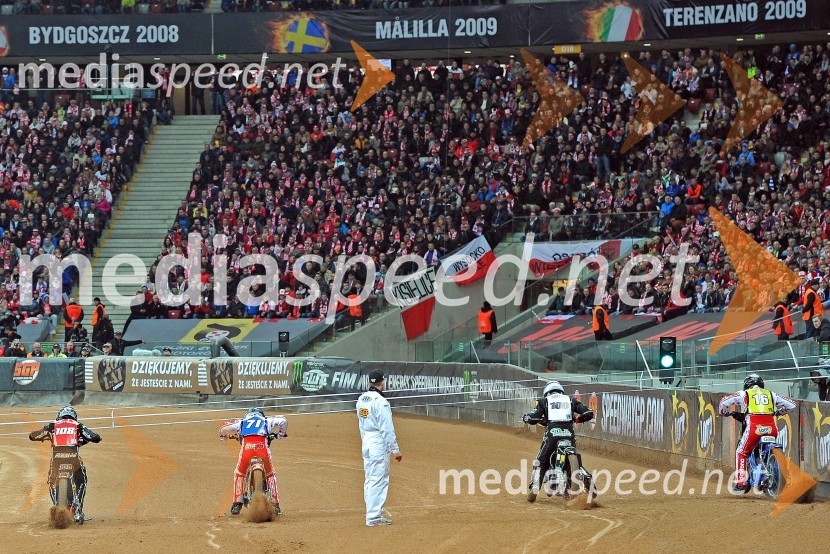  Tai  Woffinden, speedwayist (Velika Britanija);  Maciej Janowski, speedwayist (Poljska);  Andreas  Jonsson, speedwayist (Švedska);  Tomasz  Gollob, speedwayistMatej Žagar zmagovalec nenavadne dirke za VN Poljske