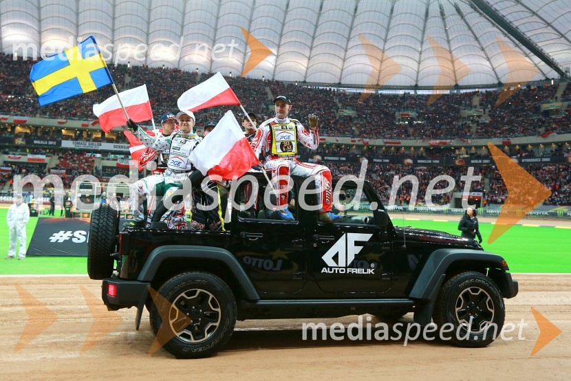  Thomas H. Jonasson, speedwayist (Švedska);  Tomasz  Gollob, speedwayistMatej Žagar zmagovalec nenavadne dirke za VN Poljske