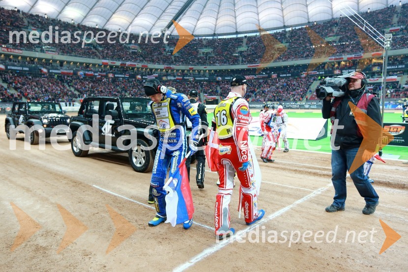  Matej Žagar, speedwayist (Slovenija);  Tomasz  Gollob, speedwayistMatej Žagar zmagovalec nenavadne dirke za VN Poljske