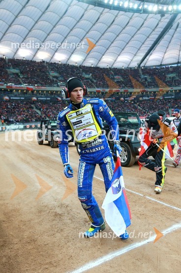  Matej Žagar, speedwayist (Slovenija);  Tomasz  Gollob, speedwayistMatej Žagar zmagovalec nenavadne dirke za VN Poljske