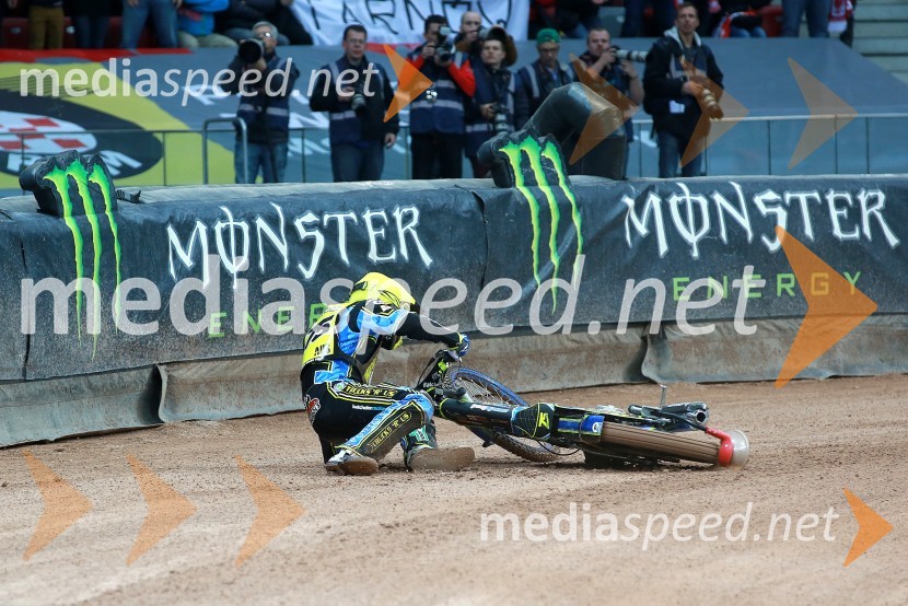  Troy Batchelor, speedwayist (Avstralija)Matej Žagar zmagovalec nenavadne dirke za VN Poljske