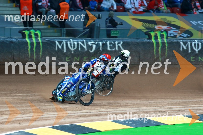  Matej Žagar, speedwayist (Slovenija);  Tai  Woffinden, speedwayist (Velika Britanija)Matej Žagar zmagovalec nenavadne dirke za VN Poljske