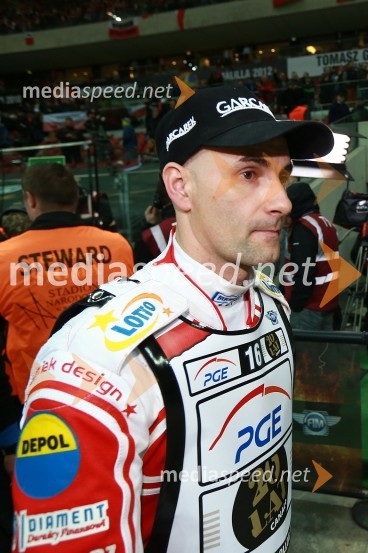  Tomasz  Gollob, speedwayist (Poljska)Matej Žagar zmagovalec nenavadne dirke za VN Poljske