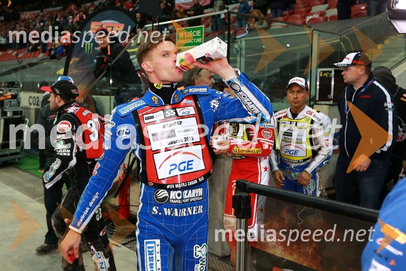  Matej Žagar, speedwayist (Slovenija)Matej Žagar zmagovalec nenavadne dirke za VN Poljske