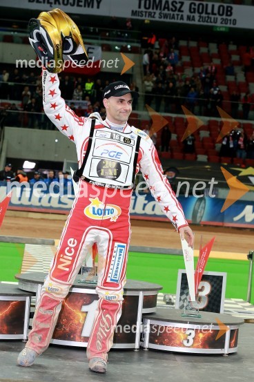  Tomasz  Gollob, speedwayist (Poljska)Matej Žagar zmagovalec nenavadne dirke za VN Poljske