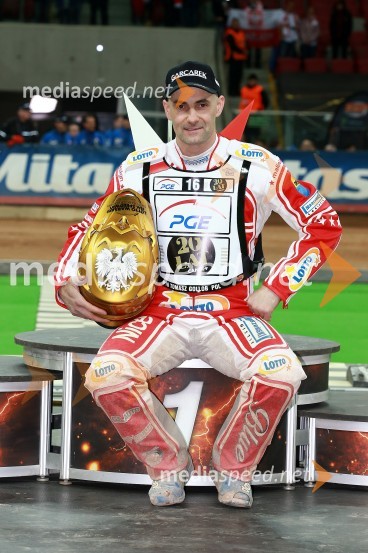  Tomasz  Gollob, speedwayist (Poljska)Matej Žagar zmagovalec nenavadne dirke za VN Poljske