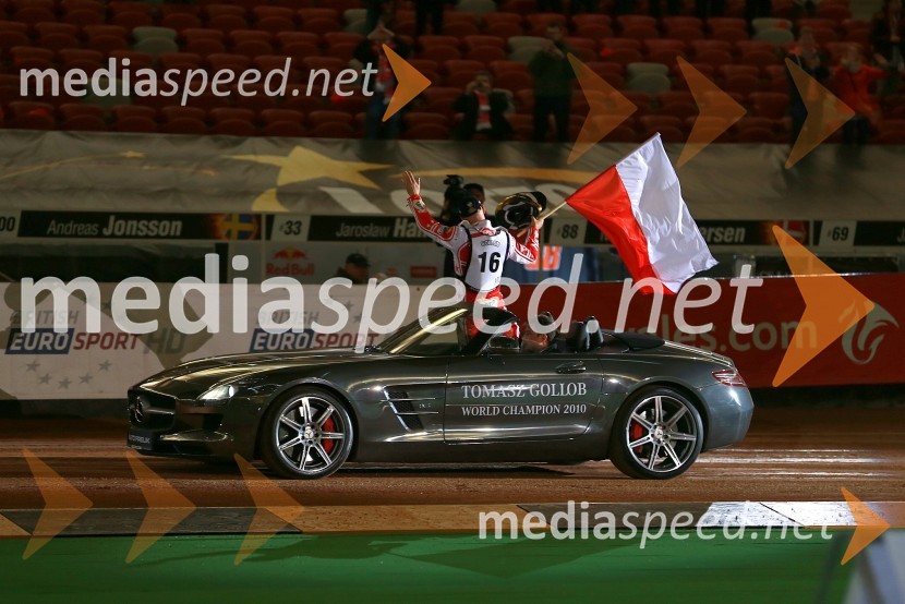  Tomasz  Gollob, speedwayist (Poljska)Matej Žagar zmagovalec nenavadne dirke za VN Poljske