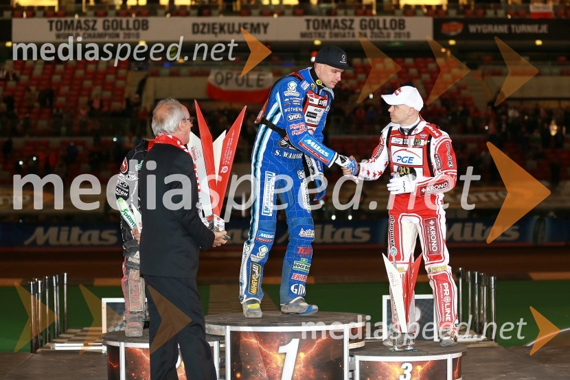  ... ;  Matej Žagar, speedwayist (Slovenija);  Jaroslaw  Hampel, speedwayist (Poljska)Matej Žagar zmagovalec nenavadne dirke za VN Poljske