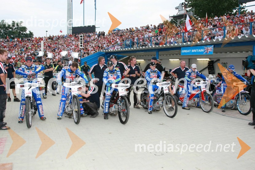 Ekipa Velike BritanijeSPEEDWAY, finale svetovnega ekipnega prvenstva