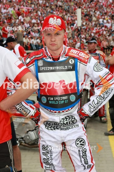 Krzysztof Kasprzak (Poljska)SPEEDWAY, finale svetovnega ekipnega prvenstva