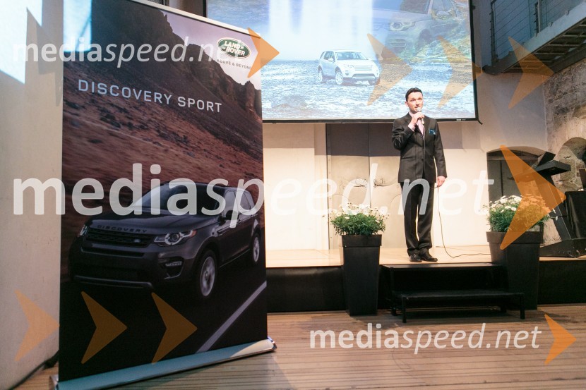  David Jurič, generalni direktor Summit motors LjubljanaLand Rover Discovery Sport, predstavitev za VIP goste