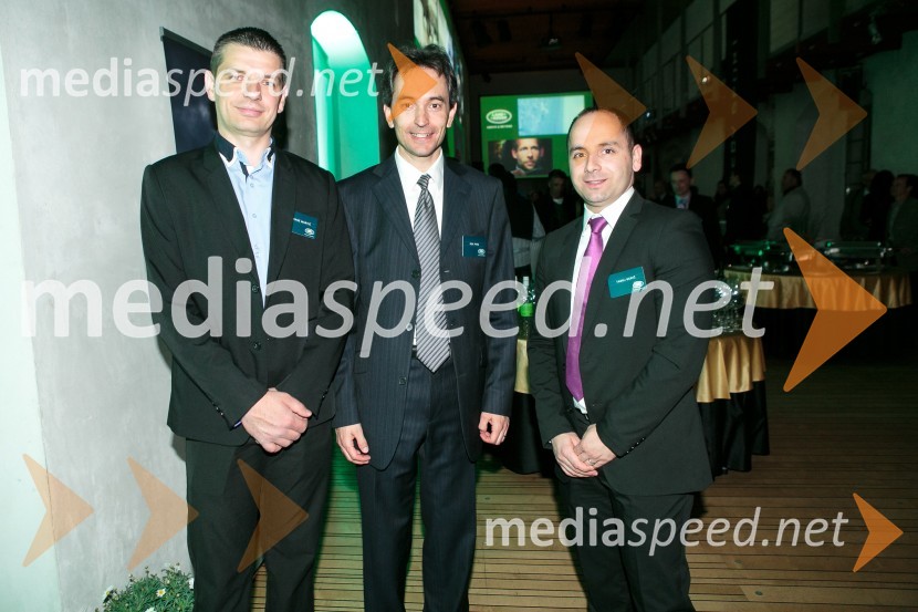  Brane Martič, Summit Avto d.o.o.;  Rok Pirc, Summit motors Ljubljana;  Tadej Gerič, Summit Avto d.o.o.Land Rover Discovery Sport, predstavitev za VIP goste