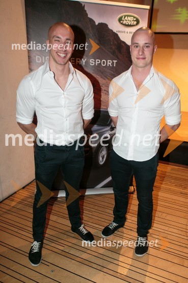  Filip Kržišnik, akrobat;  Blaž Slanič, akrobatLand Rover Discovery Sport, predstavitev za VIP goste