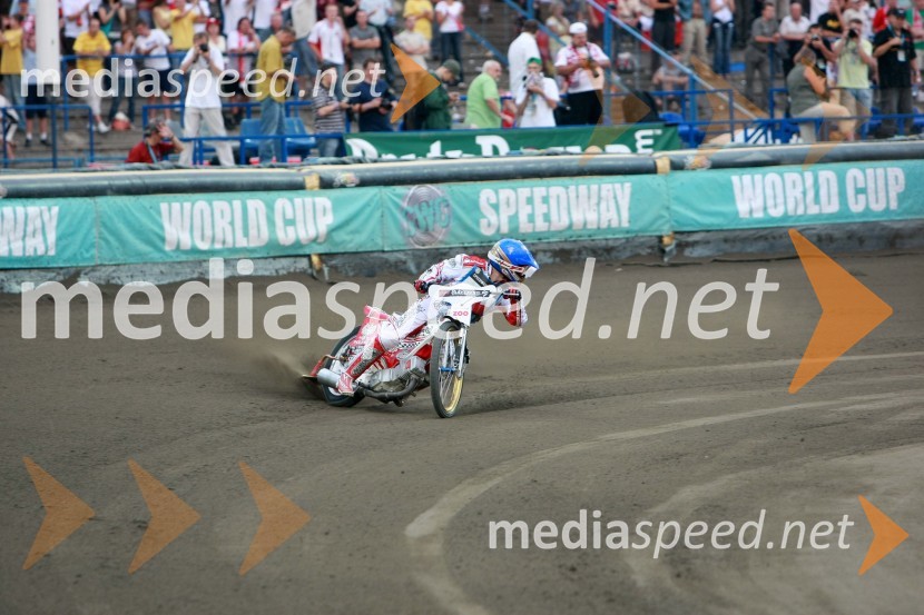 Krzysztof Kasprzak (Poljska)SPEEDWAY, finale svetovnega ekipnega prvenstva