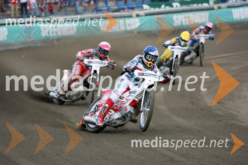 Jaroslaw Hampel (Poljska)SPEEDWAY, finale svetovnega ekipnega prvenstva