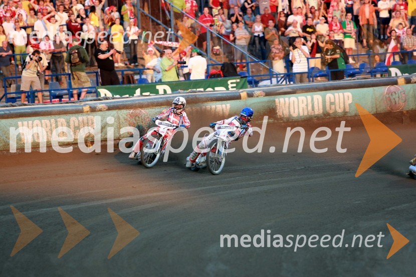 Nicki Pedersen (Danska) in ...SPEEDWAY, finale svetovnega ekipnega prvenstva