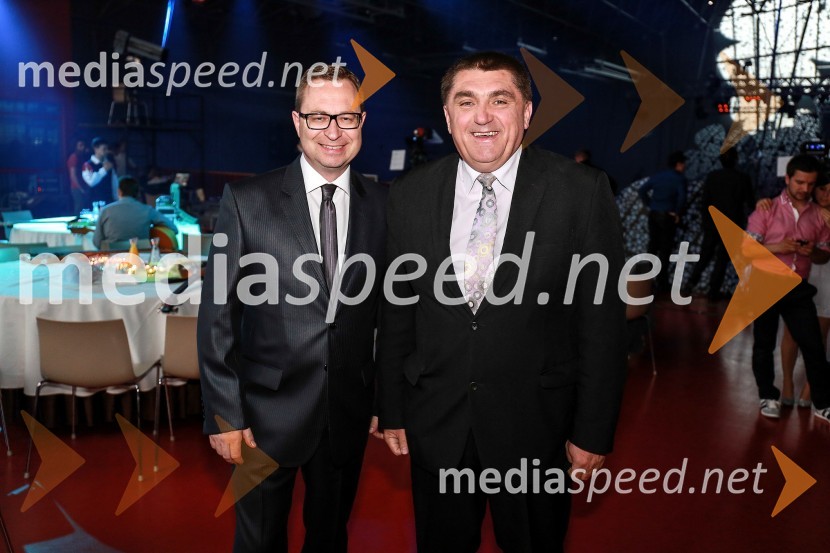  Marko Filli,  generalni direktor RTV Slovenija;  Peter Misja, župan, Občina Podčetrtek20. festival Slovenska polka in valček