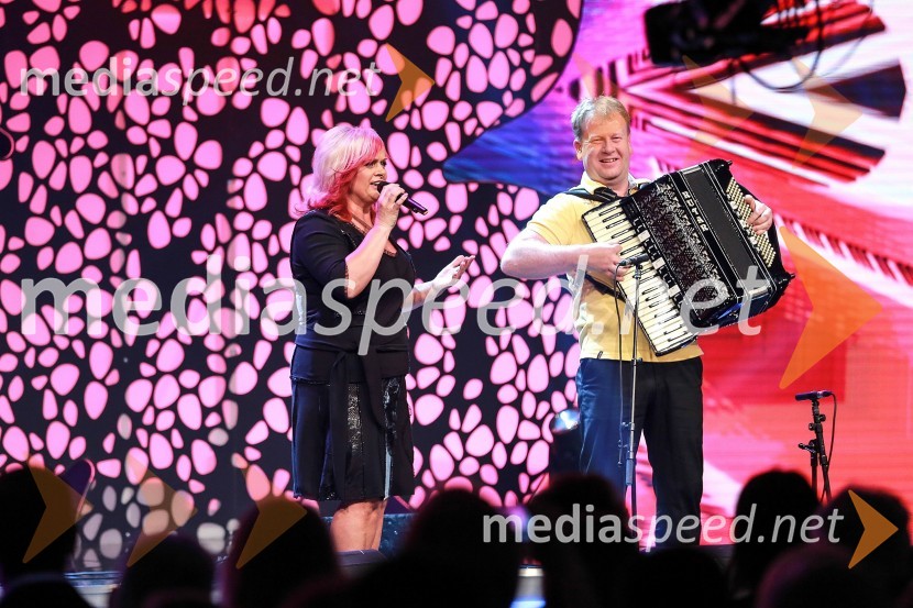  Brigita Vrhovnik Dorič, pevka, Jodel express;  Boštjan Dorič, Jodel express20. festival Slovenska polka in valček