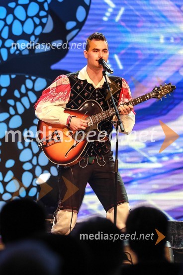 Član ansamla Azalea20. festival Slovenska polka in valček