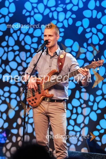 Član ansambla Ognjeni muzikanti20. festival Slovenska polka in valček