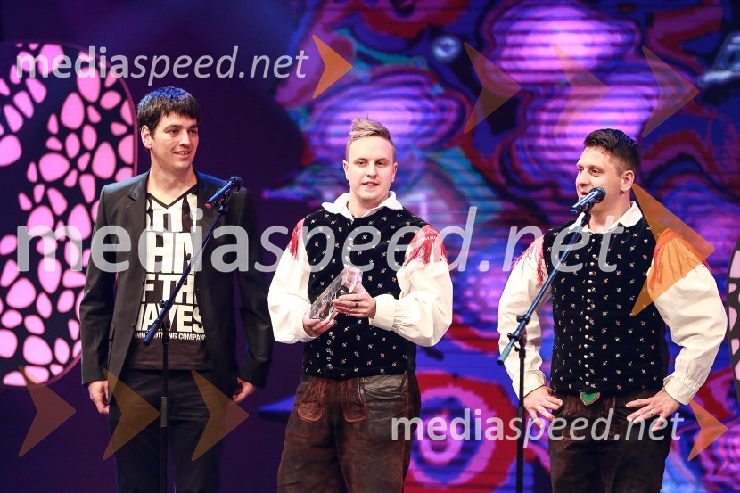  ... ;  Miha Lesjak, ansambel Vikend;  Melvin Majcen, ansambel Vikend20. festival Slovenska polka in valček