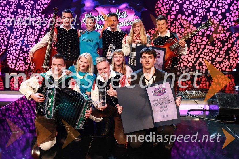  Rajko Petek, ansambel Vikend;  Gregor Gramc, ansambel Vikend;  ... ;  ... ;  Miha Lesjak, ansambel Vikend;  Melvin Majcen, ansambel Vikend;  ... ;  ... ;  ... ;  Miha Volk, ansambel Vikend20. festival Slovenska polka in valček