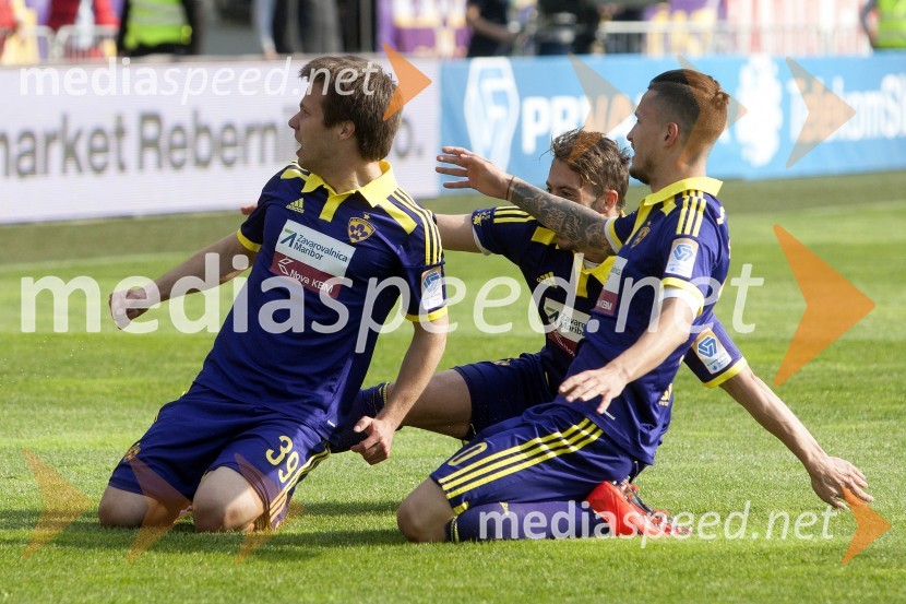  Damjan Bohar, nogometaš, NK Maribor;  Agim Ibraimi, nogometaš, NK Maribor;  Petar Stojanović, nogometaš, NK MariborVečni derbi NK Maribor : NK Olimpija slavili vijolični