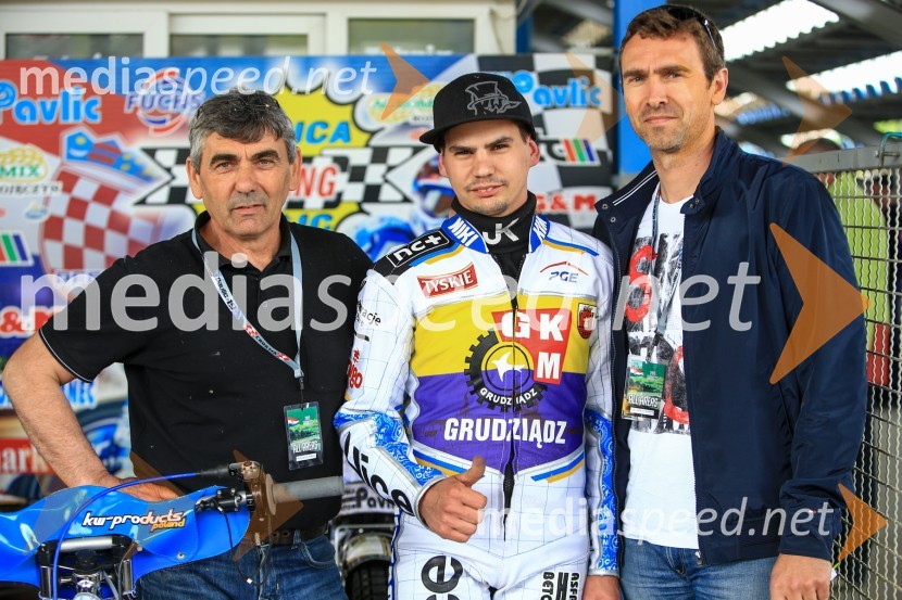  Zvonko Pavlic, nekdanji speedwayist;  Jurica Pavlic, speedwayist (SK Unia Donji Kraljevec);  ... Speedway Grand Prix Qualifications, Round 1, 2015
