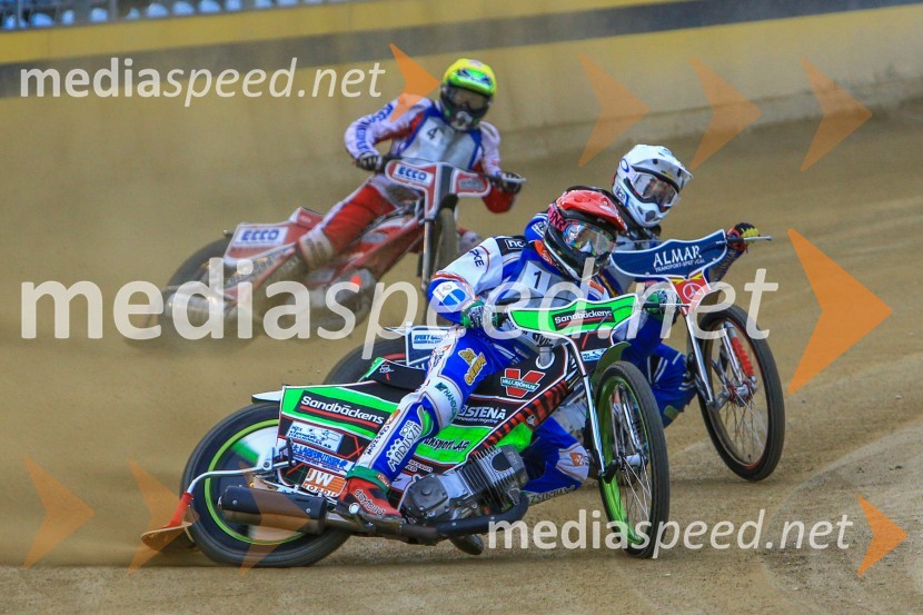  Matej Kus, speedwayist;  Anders Peter Ljung, speedwayist (Švedska);  Przemyslaw  Pawlicki, speedwayist (Poljska)Speedway Grand Prix Qualifications, Round 1, 2015