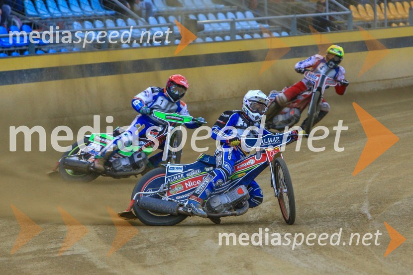  Anders Peter Ljung, speedwayist (Švedska);  Przemyslaw  Pawlicki, speedwayist (Poljska);  Matej Kus, speedwayistSpeedway Grand Prix Qualifications, Round 1, 2015