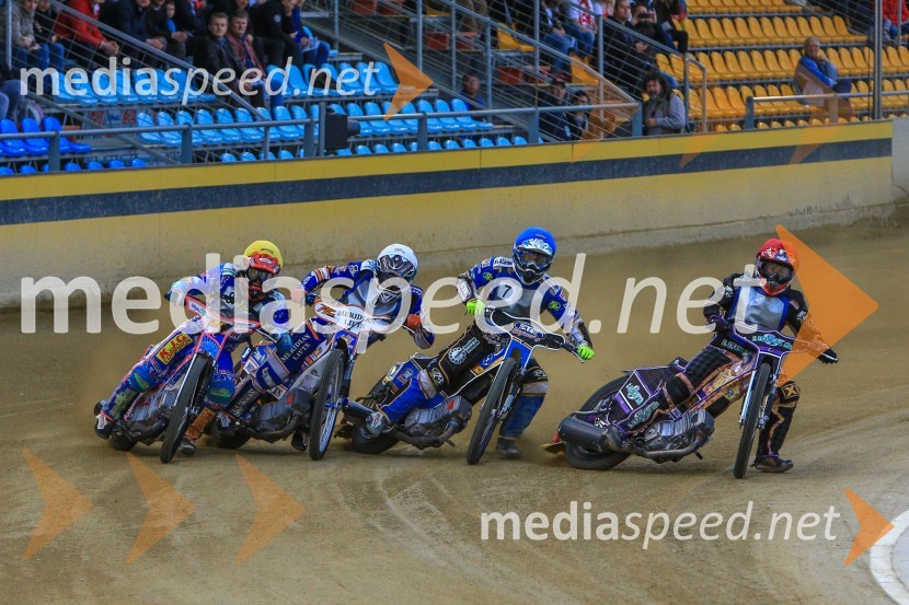  Sergey Logachev, speedwayist;  Kyle Newman, speedwayist;  Justin Sedgmen, speedwayist;  Leon Madsen, speedwayistSpeedway Grand Prix Qualifications, Round 1, 2015
