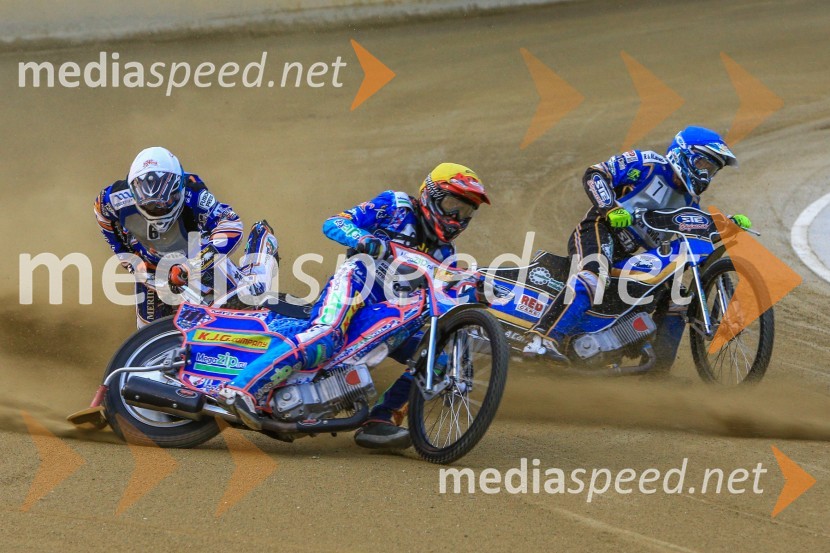  Kyle Newman, speedwayist;  Sergey Logachev, speedwayist;  Justin Sedgmen, speedwayistSpeedway Grand Prix Qualifications, Round 1, 2015