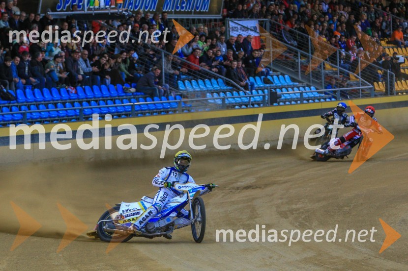  Jurica Pavlic, speedwayist (SK Unia Donji Kraljevec);  Josef Franc, speedwayist;  Andrei Kudriashov, speedwayistSpeedway Grand Prix Qualifications, Round 1, 2015