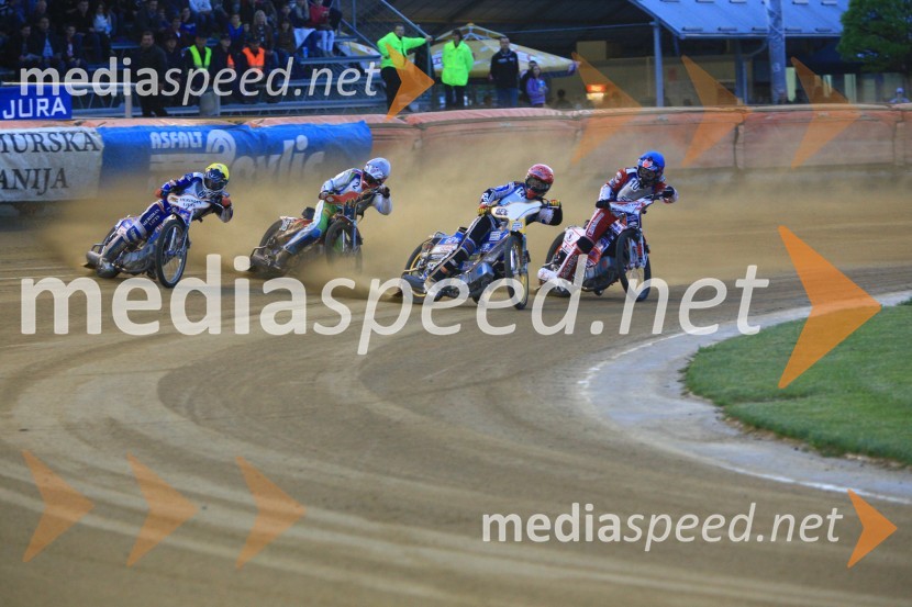  Kyle Newman, speedwayist;  Aleksander Čonda, ST Lendava;  Linus Sundstrom, speedwayist (Švedska);  Andrei Kudriashov, speedwayistSpeedway Grand Prix Qualifications, Round 1, 2015