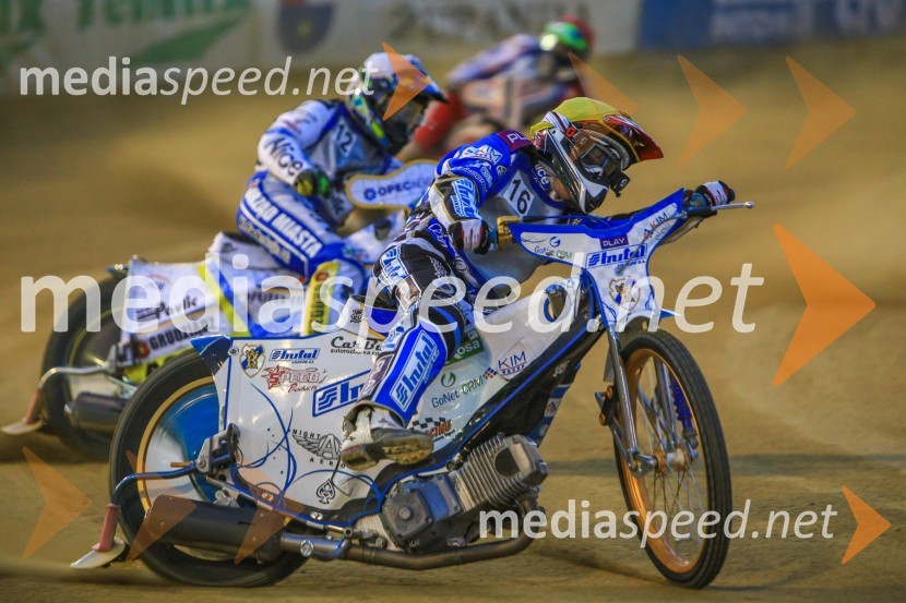  Jurica Pavlic, speedwayist (SK Unia Donji Kraljevec);  Andriy Karpov, speedwayistSpeedway Grand Prix Qualifications, Round 1, 2015