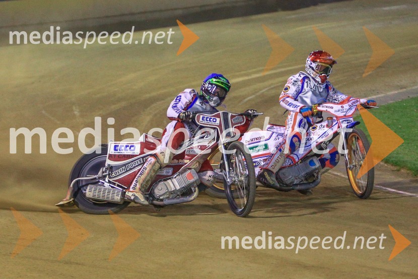  Matej Kus, speedwayist;  Andzejs Lebedevs, speedwayistSpeedway Grand Prix Qualifications, Round 1, 2015