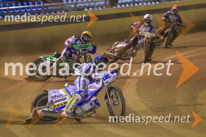  Anders Peter Ljung, speedwayist (Švedska);  Jurica Pavlic, speedwayist (SK Unia Donji Kraljevec);  Linus Sundstrom, speedwayist (Švedska);  Justin Sedgmen, speedwayistSpeedway Grand Prix Qualifications, Round 1, 2015