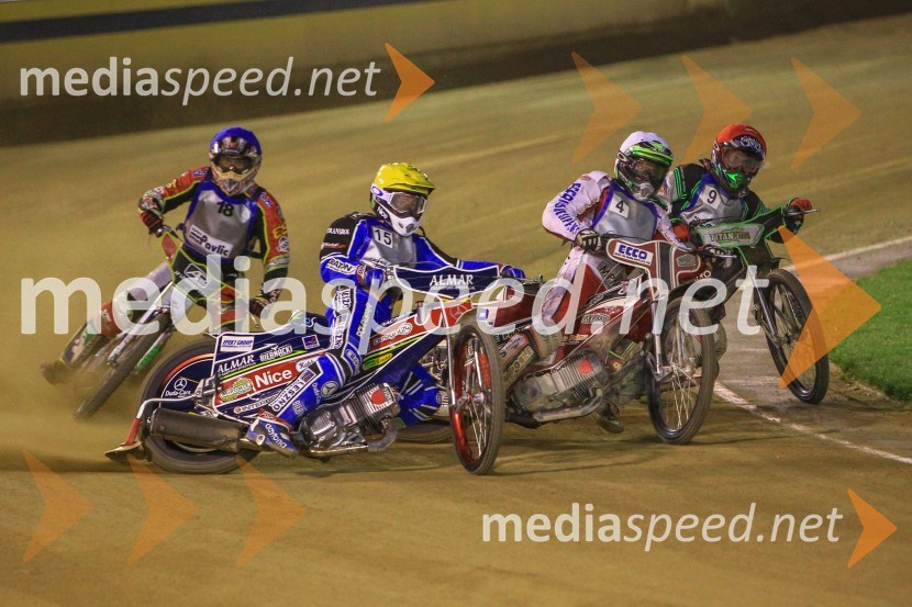  Denis Štojs, speedwayist (AMD Krško);  Piotr Pawlicki, speedwayist;  Matej Kus, speedwayist;  Žiga Kovačič, speedwayistSpeedway Grand Prix Qualifications, Round 1, 2015
