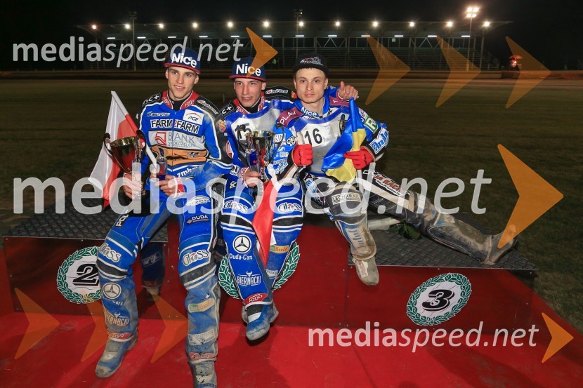  Przemyslaw  Pawlicki, speedwayist (Poljska);  Piotr Pawlicki, speedwayist;  Andriy Karpov, speedwayistSpeedway Grand Prix Qualifications, Round 1, 2015