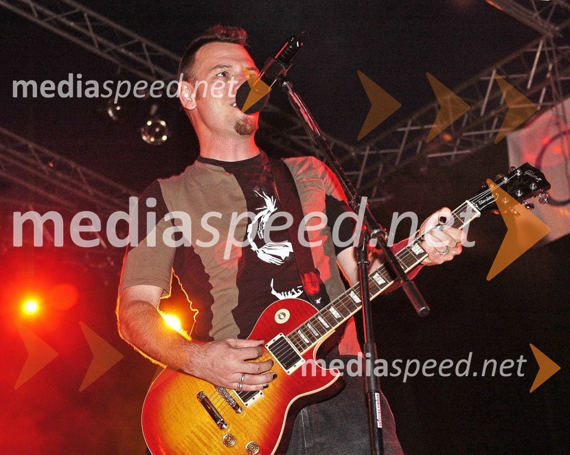 Tomi Meglič, pevec skupine Siddharta25. tradicionalna Kranjska noč 2007, 1. večer