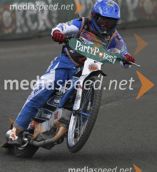 Greg Hancock (ZDA)SPEEDWAY GRAND PRIX, VN Češke 2007, dirka