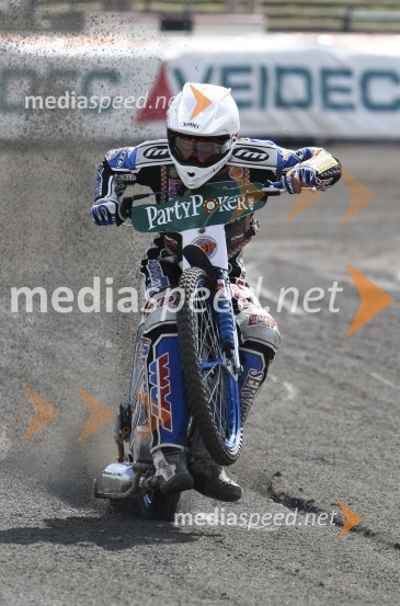 Matej Žagar (Slovenija)SPEEDWAY GRAND PRIX, VN Češke 2007, dirka