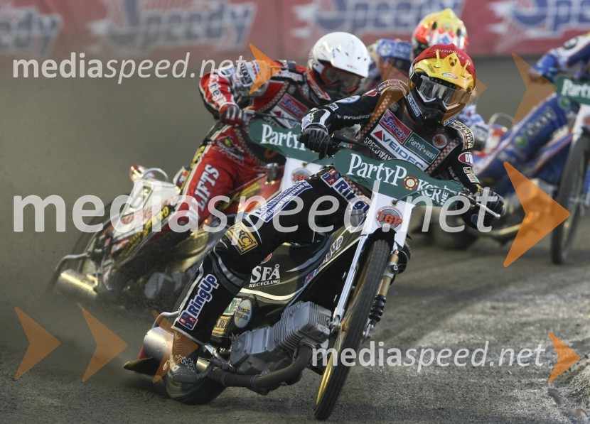 Andreas Jonsson (Švedska)SPEEDWAY GRAND PRIX, VN Češke 2007, dirka